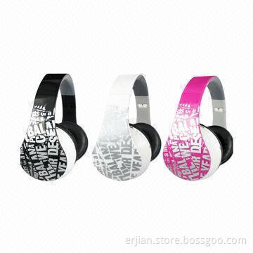 Stereo Headphones/Earphones with Microphone, Wireless Bluetooth 2.1 + EDR
